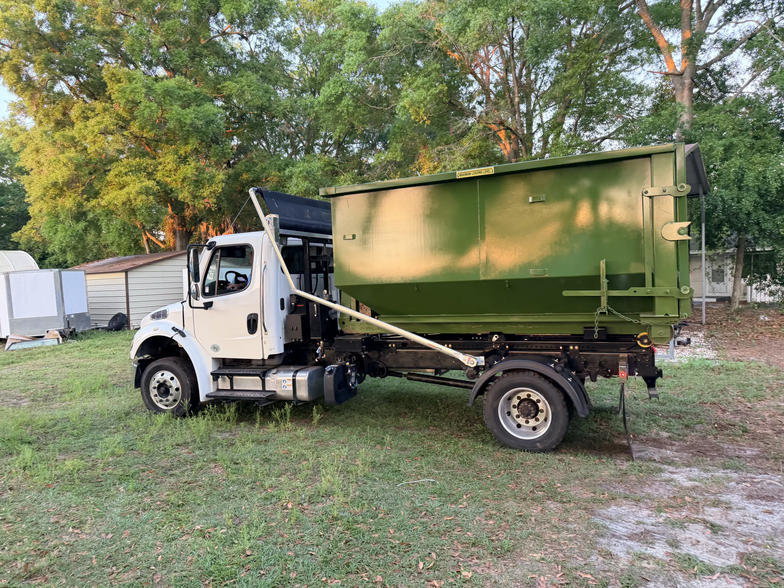FastWay Dumpsters roll-off dumpster delivery Jacksonville FL
