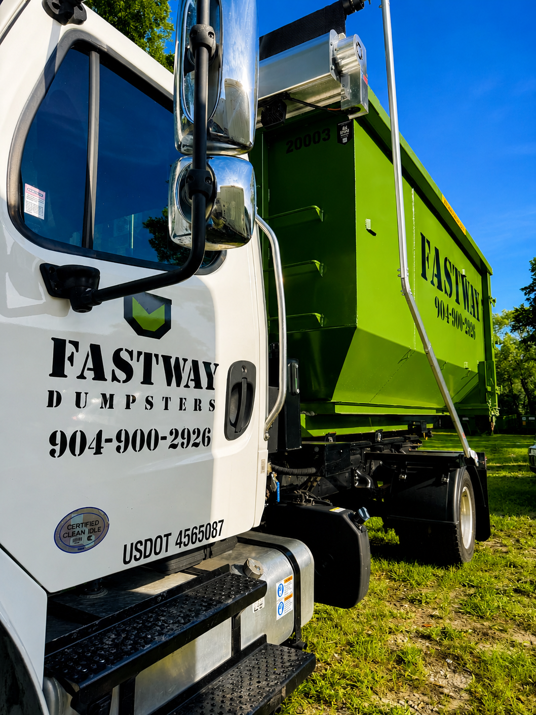 FastWay Dumpsters Jacksonville FL